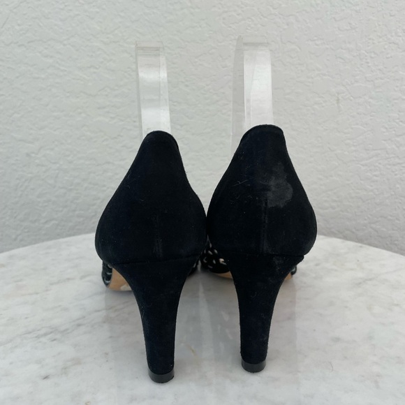 Aquatalia Lattice Suede Pumps Size 7 - Picture 7 of 8